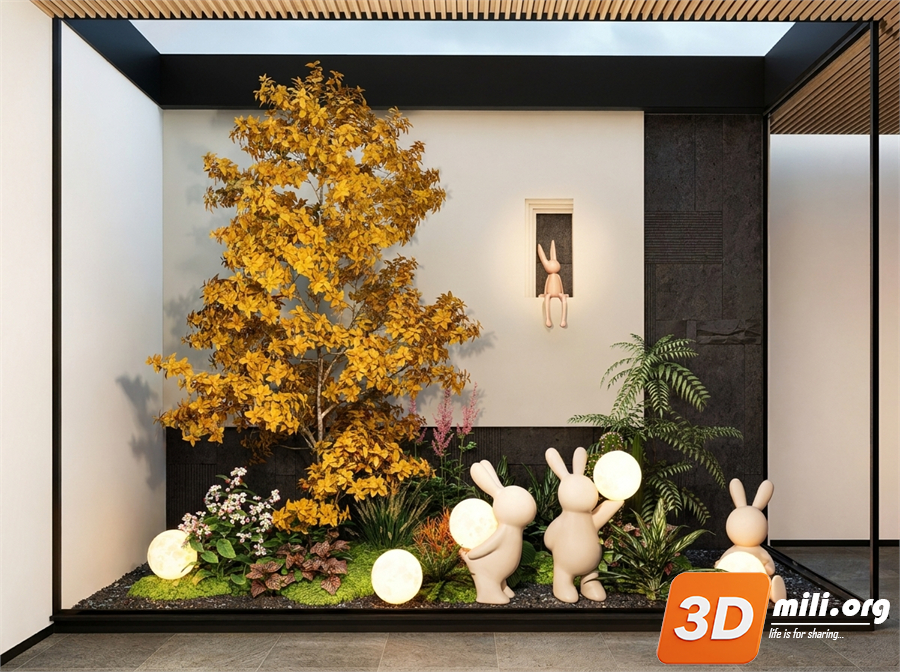 Mini Garden Skp Files 